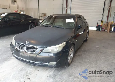 2008 BMW 528I из США, поврежденный, VIN WBANU53528CT03030